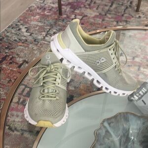 On Running Women's Green Running Shoes